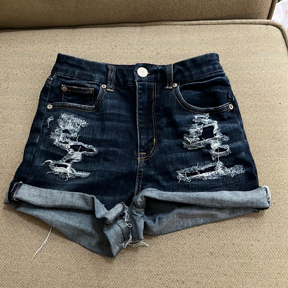 American eagle jean shorts